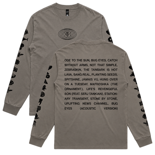 CWA20 Tracklist Longsleeve (Heavy Fade)