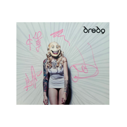 Signed "Chuckles and Mr. Squeezy" UV color changing CD Digipack